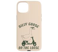 Goose Silly On The Loose Scooter Divertido Animal Hombres Mujeres Niños Carcasa para iPhone 15 Plus