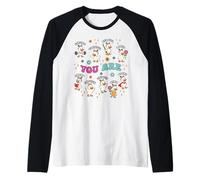 Goose Silly Teacher You Are Kind Loved Enough Motivational Camiseta Manga Raglan