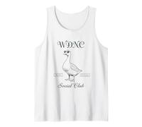 Goose Social Club Menopausia WDNC Humor No Nos Importa Camiseta sin Mangas