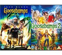 Goosebumps 1-2 Movie Collection DVD - Gossebumps DVD, Goosebumps 2 DVD - Goosebumps 2 Films Set DVD