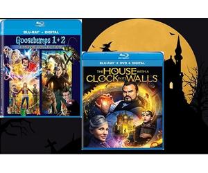 Goosebumps (2015) / Goosebumps 2: Haunted Halloween & The House with a Clock in Its Walls [Blu-ray, 3-Film Collection]