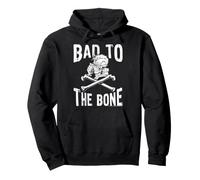 Goosebumps Bad To The Bone Grinning Skeleton & Cross Bones Sudadera con Capucha