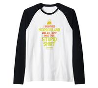 Goosebumps I Survived Horrorland & All I Got Was This Shirt Camiseta Manga Raglan