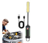Gooseneck LED Work Light - 41.5cm USB Rechargeable Flexible Lamp | Magnetic Base Bent Hose COB Light With 3 Modes For Outdoor Camping BBQ Terrace Balcony Porch Patio Car Repair Lighting
