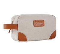 GOOSERIDE Pequeña bolsa de maquillaje para mujeres y hombres, bonita bolsa de cosméticos para viajes, bolsa de maquillaje de lona multiusos para accesorios, mini bolsa de maquillaje con cremallera y