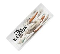 Gooses on The Loose - Esterilla de yoga antideslizante estampada de 1 mm de grosor para suelo antideslizante, con bolsa de yoga para tapete para ejercicio de 71 x 26 pulgadas