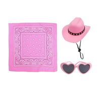 Gooses Sculpture Clothing Set, Costume Set For Gooses Sculpture, Gooses Figurine Clothing Kit, Fashion Small Animal Outfit Kit Includes Hat Scarf and Glasses For Spring Outdoor Patio Yard