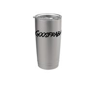 Goosfraba Funny Anger Control Vaso térmico de acero inoxidable de doble pared