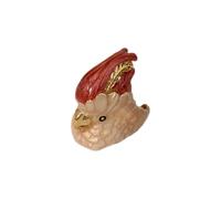 GOOTHDY Aro de grupo abierto orientado a Conure valiente Acabado en gota de aceite artístico Tamaño flexible Joyería de única para la adición artística de Conure todos los días