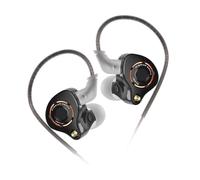 GOOTHDY Auriculares con Cable de Sonido Claro y Voz, Black Standard | Perfil de sonido ligero y personalizable con ajuste seguro sobre la oreja y diseño ergonómico para audiófilos