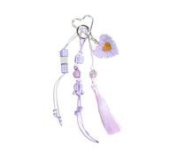 GOOTHDY Llavero de béisbol de, conjunto de pareja, elegante llavero trenzado para decoración de bolso, colgante unisex para llevar a diario, elegante accesorio de béisbol