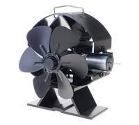 GOOTHDY Ventilador de calor de arranque automático Ventilador de estufa alimentado por calor Disfrute de un espacio cómodo y energéticamente eficiente Estufa autogeneradora