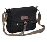 Gootium Crossbody Shoulder Bag, Bolso de Mensajero Unisex Adulto, Carbón Vegetal