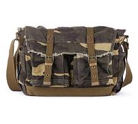 Gootium Shoulder Bag Frayed Style Boho Purse, Bandolera, Bolsa de Hombro Unisex Adulto, Camuflaje, Talla única