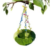 Goowafur Cama de Periquito, de Periquito,Conure Swing Bed | Winter Warm Warm Bird Nest House Hammock Fage Phage Plush for Macaw Paraket Cockatiels Cockatoo Lovebird