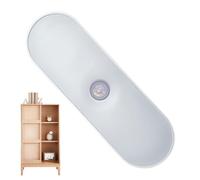 Goowafur Luz Nocturna con Sensor de Movimiento,Luz con Sensor de Movimiento Interior,Luz de Pared LED con detección de Movimiento - luz Nocturna LED Blanca cálida con Pilas, Enciende y apaga