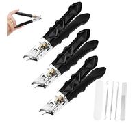 GooWebs OrthoClip, Graddi Orthoclip, Sherum/Vianys/Libiyi/Yifare/Hilipert/Pubyfun/Migilife Orthoclip Stainless Steel Nail Clippers with Wide Jaw for Seniors (3*Angled)