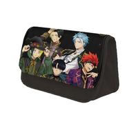 Gooyeh Estuche de lápices de gran capacidad con impresión 3D, Anime Mashle: Magic and Muscles Estuche para lápices, Mash Burnedead Papelería Bolsa para estudiantes y suministros de oficina, 22 x 7,5 x