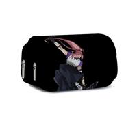 Gooyeh Estuche para lápices de anime Sakurayashiki Kaoru/Kyan Reki, estuche con doble cremallera, gran capacidad, bolsa de papelería para estudiantes, bolsa de anime, suministros de oficina, tipo 5,