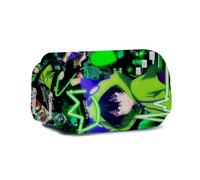 Gooyeh Estuche para lápices de anime Sakurayashiki Kaoru/Kyan Reki, estuche con doble cremallera, gran capacidad, bolsa de papelería para estudiantes, bolsa de anime, suministros de oficina, tipo4,