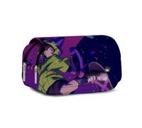 Gooyeh Estuche para lápices de anime Sakurayashiki Kaoru/Kyan Reki, estuche con doble cremallera, gran capacidad, bolsa de papelería para estudiantes, bolsa de anime, suministros de oficina, tipo 3,