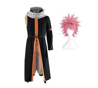 Gooyeh FAIRY TAIL Cosplay Disfraz de Anime Etherious Natsu Dragneel Disfraz de Anime Comic Con Masquerade Disfraz de Cosplay de Halloween con Cosplay Peluca Conjunto completo