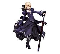Gooyeh FGO Fate Stay Night Anime Figura Altria Pendragon Anime Figura de PVC Estatua Modelo Anime Niña Puede Cambiar de Manos Figura Modelo Ornamento Coleccionables Decoración Regalo 24 cm
