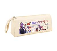 Gooyeh Frieren - Estuche para lápices, diseño de helecho, anime, gran capacidad, estilo manga, papelería, regalo para estudiantes, Tipo 10, 21*9.5*6cm, Estuche de belleza