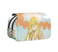 Gooyeh Frieren - Estuche para lápices, diseño de helecho, gran capacidad, estuche de anime para estudiantes, niñas y niños, suministros escolares de vuelta a la escuela, Tipo 9, 21*10*7.5cm, Estuche