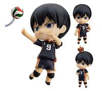 Gooyeh Haikyuu Figura de Anime Hinata Shoyo Tobio Kageyama Tsukishima Hotaru Figuras de Anime Figuras de Anime Movible y Cambiable Figura de Mesa Adorno de Muñeca Colección Regalo 10cm