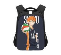 Gooyeh Haikyuu Mochila Hinata Shoyo Anime Mochila para Estudiantes Estampado de Dibujos Animados Bolsa de Hombro de Gran Capacidad Regalo de Año Escolar para Niños y Niñas, Tipo 27, 44 X 30.5 X 16CM