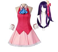 Gooyeh Oshi no Ko Disfraz de Cosplay Hoshino Ai/Hoshino Akuamarin/Hoshino rubi/Arima kana/Disfraz de Anime Conjunto Disfraz de Cosplay de Halloween Conjunto completo + peluca