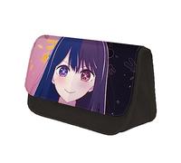 Gooyeh Oshi no Ko Estuche de lápices con estampado de dibujos animados de gran capacidad Hoshino Ai Hoshino Rubi estuche de papelería versión coreana estuche doble capa