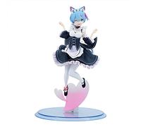 Gooyeh REM/RAM/Echidna Figura Anime Figuras Chica Anime Hermosa Chica Anime Estatua Modelos de colección Figura sobremesa Adorno cumpleaños 10-30cm