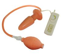 Gopaldas ABS Holdings Kinx Zeppelin Plug hinchable con vibrador, One Size, Carne