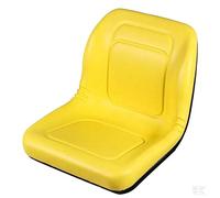 GOPART - Asiento para tractor amarillo PVC 462 x 545 mm