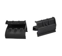 GOPEO 2007-2018 Compatible con Jeep Wrangler JK Clips De Retención De Ventana Trasera Suave 55395761AE Y 55395760AE 2 Piezas