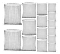 Gopher Wire Mesh - 15 Piece Stainless Steel Covers | Heavy Duty Barrier Netting to Guard Roots, Garden Plants, Vegetables, Trees, Flowers from Squirrels, Rodents and Outdoor