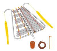 GOPLUS Glockenspiel de Marcha, Lira de Campana de 29 Notas para Banda de Marcha con Teclas de Aluminio, Longitud Ajustable, Correa de Cintura, 2 Mazas, Kit de Instrumento de Percusión para Desfile