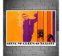 GoPoster Póster de Bullitt Steve Mcqueen (50 x 70 cm)