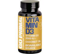 GoPrimal Vitamina D3 - 120 cápsulas blandas GoPrimal