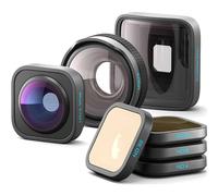 Colección GoPro Serie HB (HERO13 Black)Lentes: Incluye módulo Ultra Gran Angular y Macro, módulo Anamórfica, Paquete de 4 Filtros ND y Estuche