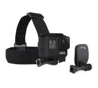 GoPro Headstrap + QuickClip - Pack de Accesorios para Cámara GoPro Hero, Color Negro