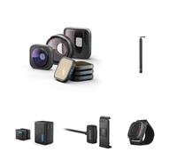 GoPro HERO13 Black Paquete Definitivo: Lentes HB, Poste 2,7 m, Control Remoto Impermeable, Contacto, Cargador Doble, 2 baterías Enduro, Volta, Soportes y Funda Casey