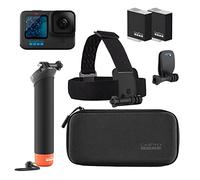 GoPro Paquete de Accesorios HERO11 Black: Incluye batería de Enduro Adicional (2 en Total), The Handler (empuñadura Flotante), Correa para la Cabeza + Clip rápido y Estuche de Transporte