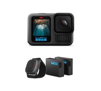 GoPro Paquete de acción HERO13 Black: Incluye 2 baterías Enduro y Mando a Distancia con Obturador Sumergible