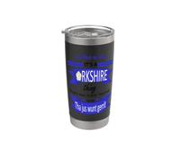Gordito a pedazos es una cosa de Yorkshire Tyke argot Vaso térmico de acero inoxidable de doble pared