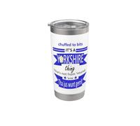 Gordito a pedazos es una cosa de Yorkshire Tyke argot Vaso térmico de acero inoxidable de doble pared