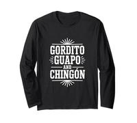 Gordito Guapo Chingon Funny Vintage Western Dicho Manga Larga