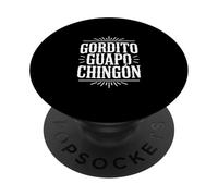 Gordito Guapo Chingon Funny Vintage Western Dicho PopSockets PopGrip Adhesivo